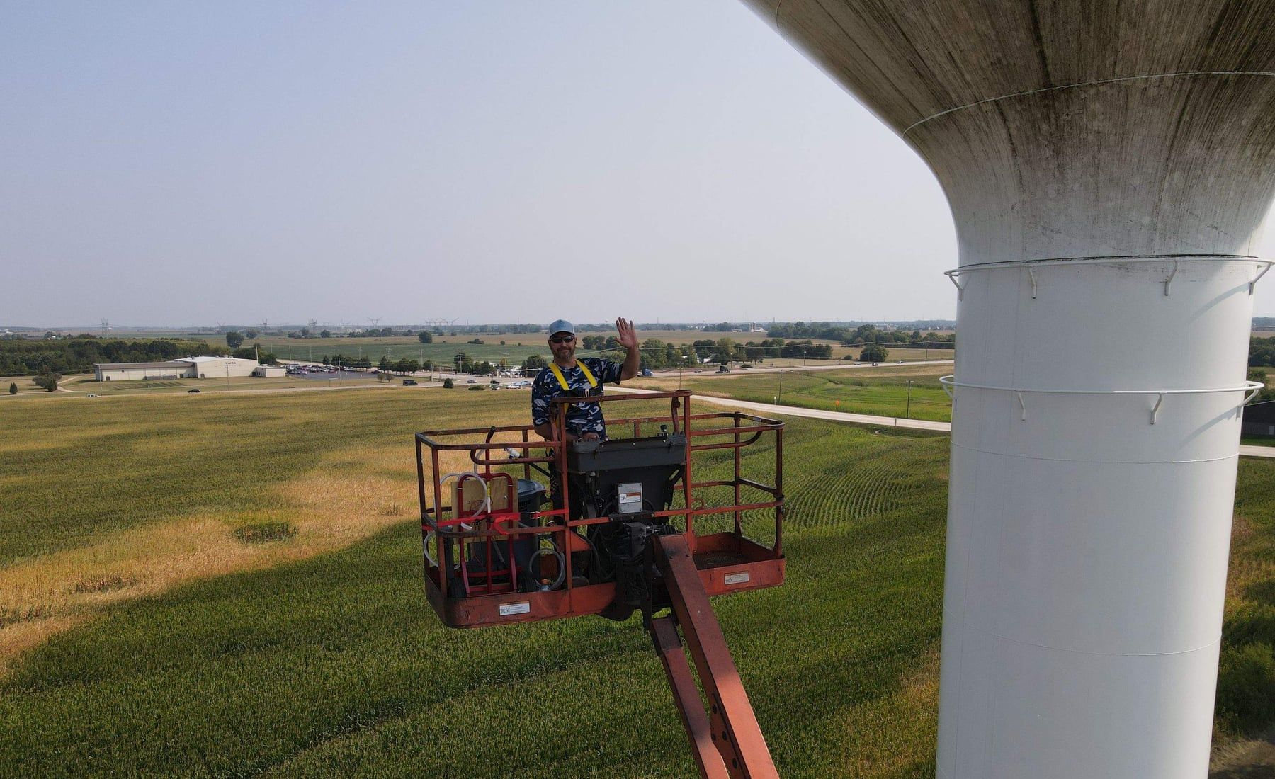 Water Tower Cleaning Dupage County IL